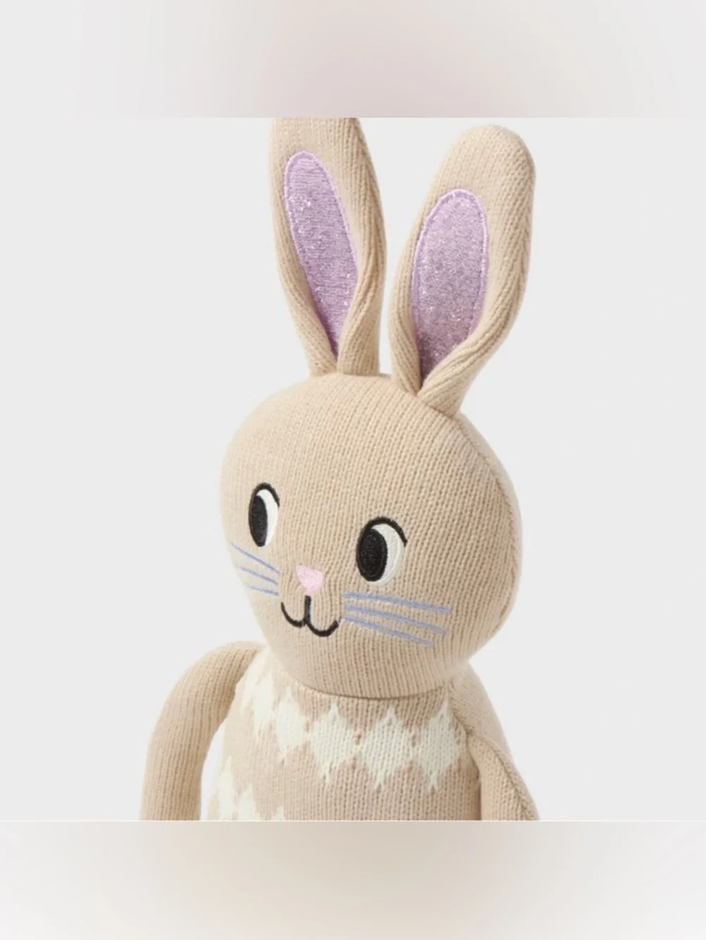 Easter Knit Bunny Light Brown - Spritz™
